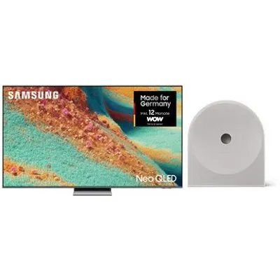 GQ85QN85FAU 214 cm (85") Neo QLED Vision AI Smart TV eclipsesilber inkl. Music Studio 5 HW-LS51H weiß