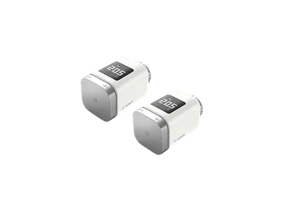 BOSCH Smart Home 2er Set Heizkörper-Thermostat II [+M] Set, Weiß