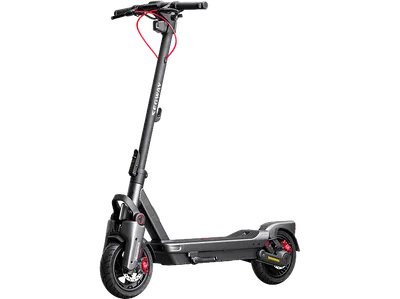 SEGWAY Ninebot KickScooter MAX G3 D E-Scooter (11 Zoll, Schwarz/Silber/Rot)