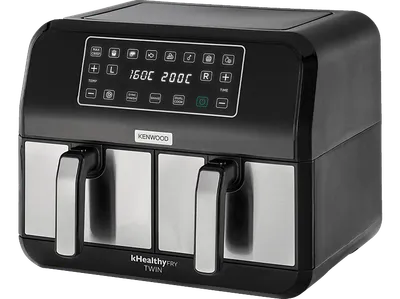 KENWOOD kHealthy Fry Twin Airfryer HFM20.000MB Heißluftfritteuse