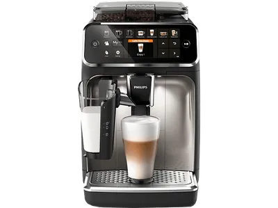 PHILIPS EP5447/90 Serie 5400 LatteGo 11 Kaffeespezialitäten Kaffeevollautomat Schwarz/Chrom