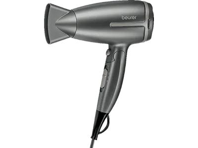 BEURER HC 1 R Travel+ Reisehaartrockner Grau (1600 Watt)