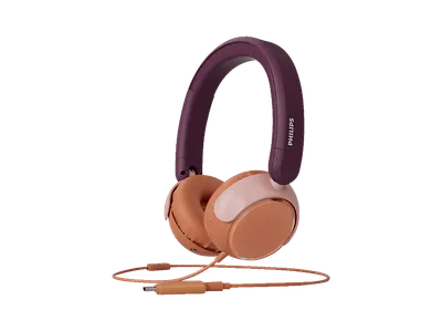 PHILIPS TAK2000MP/00, On-ear Kopfhörer Magenta-Violett