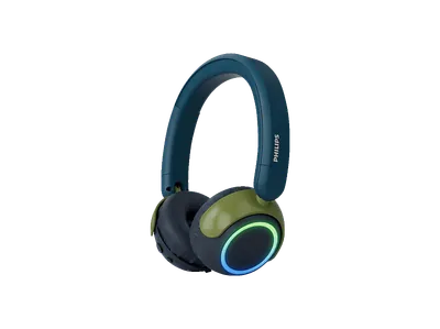 PHILIPS TAK4200CT/00, Over-ear Kopfhörer Bluetooth Kristallisches Blaugrün
