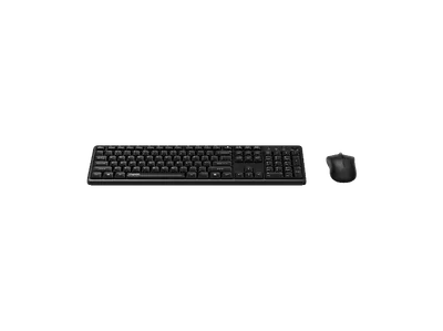 RAPOO 8150 Kombo, Maus & Tastatur Set, kabellos, Schwarz