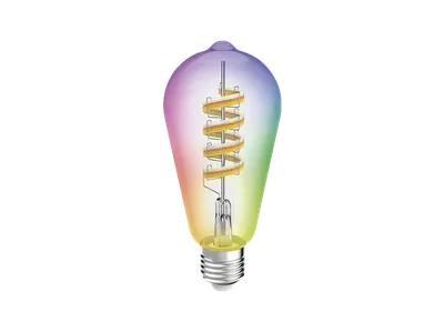 HAMA ST64 Smarte WLAN-LED Lampe RGBTW