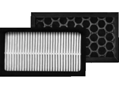 SHE Luftbefeuchter HEPA-Filter Luftfilter Schwarz