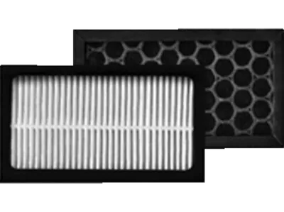 SHE Luftbefeuchter HEPA-Filter Luftfilter Schwarz