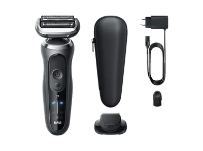 BRAUN 72-G1200S Rasierer Series 7 Grau (Senso Flex)
