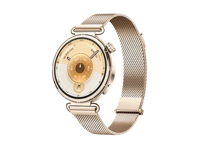 HUAWEI Watch GT6 41 Smartwatch Milanese-Armband, 130-190 mm, Gold