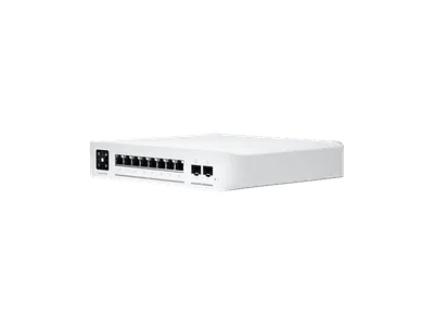 UBIQUITI Switch USW Enterprise 8 PoE 150W, Edelstahl