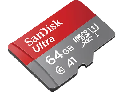 SANDISK Ultra UHS-I-Karte, Micro-SDXC Flash-Speicherkarte, 64 GB, 140 MB/s