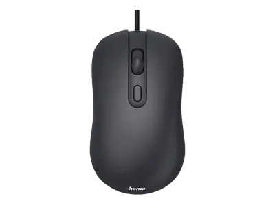 HAMA 173074 CM-200, Kabelgebunden, Maus, Schwarz