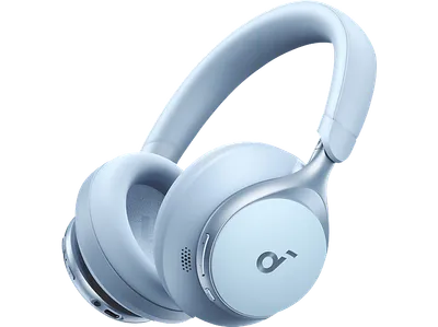 SOUNDCORE BY ANKER Space One, Noise Cancelling, Over-ear Kopfhörer Bluetooth Himmelblau