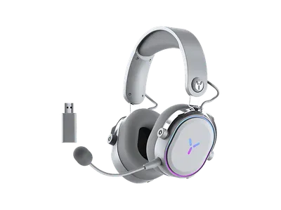 ISY IGH-4000, On-ear Gaming Headset Weiß