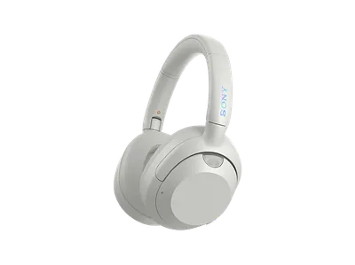 SONY ULT WEAR, Noise Cancelling, POWER SOUND, ultimativer Deep Bass, der gleiche Prozessor wie WH-1000XM5, klare Anrufe, 30 Stunden Akkulaufzeit, Over-ear Kopfhörer Bluetooth Off-White