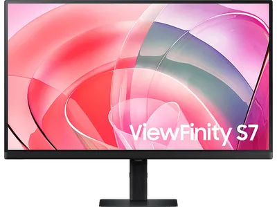 SAMSUNG ViewFinity S7 (S70D) IPS-Panel, 350 cd/m², 1,07 Mrd Farben 27 Zoll UHD 4K High Resolution Monitor 5 ms Reaktionszeit 60 Hz