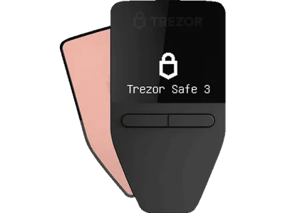 TREZOR Safe 3 - Cosmic Black Bitcoin Wallet