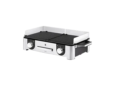 WMF 04.1528.0011 Lono Master Elektrogrill, Edelstahl/Schwarz (2400 Watt)