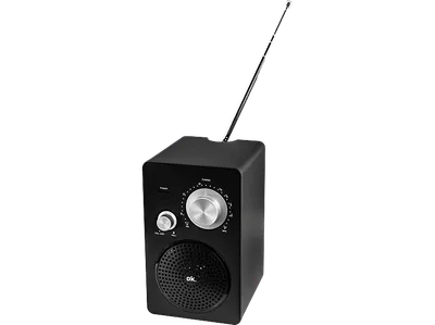 OK. ORF 320 Radio, FM, Schwarz