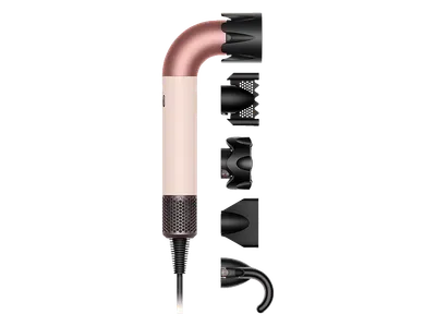 DYSON Supersonic r™ straight+wavy Haartrockner Ceramic Pink/Roségold (1700 Watt)
