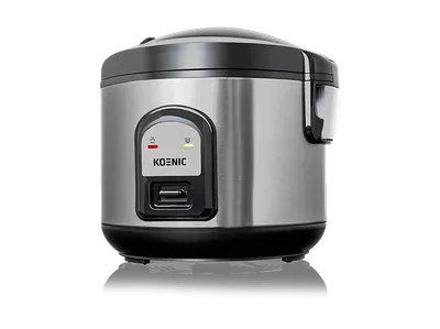 KOENIC KRI 350225 Reiskocher (500 Watt, Edelstahl)