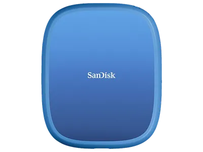 SANDISK Creator Phone MagSafe SSD Mobiler Speicher, 1 TB SSD, extern, Blau
