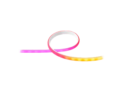 PHILIPS Hue Gradient Ambience Lightstrip 1m Erweiterung 16 Mio. Farben