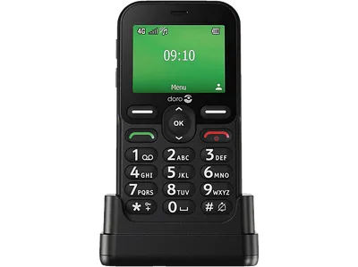 DORO Leva E10 Feature Phone, Black