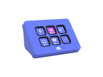 ELGATO Stream Deck Mini - Discord Edition, Deck, Lila