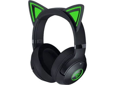 RAZER Kraken Kitty V2, Over-ear Gaming Headset Bluetooth Schwarz