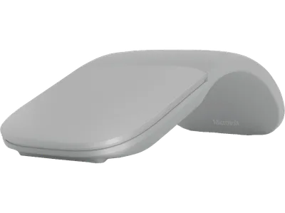 MICROSOFT Surface Arc Mouse Funkmaus, Hellgrau