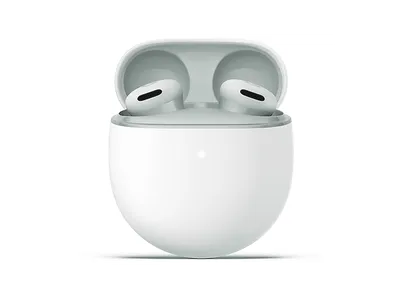 Google Pixel Buds 2a in Fog Light