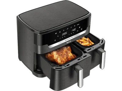 TEFAL EY942H Dual Easy Fry XXL Doppelkammer - Heißluftfritteuse