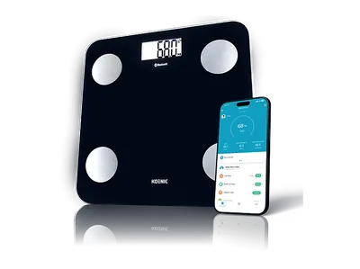 KOENIC KPS 18126 B APP, Körperanalysewaage