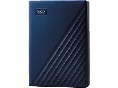 WD My Passport for Mac Festplatte, 4 TB HDD, 2,5 Zoll, extern, Blau