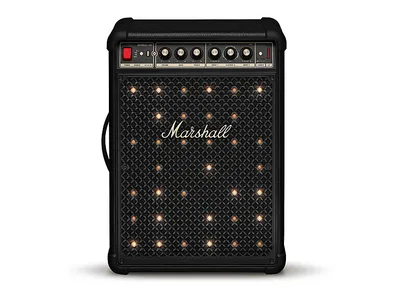 MARSHALL Bromley 450 Party Lautsprecher, Black and Brass