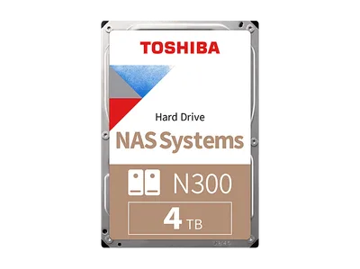 TOSHIBA N300 Interne NAS Festplatte, 4 TB HDD SATA, 3,5 Zoll, intern