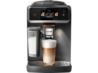 PHILIPS EP8757/12 8000 Series LatteGo Pro Aromis, 50 Getränke (heiß oder eisgekühlt), Pro, BrewExtract, appfähiger Kaffeevollautomat Schwarz