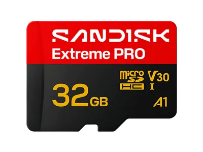 SANDISK Extreme PRO® microSD™ UHS-I-Karte, Micro-SD Speicherkarte, 32 GB, 100 MB/s