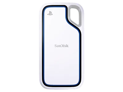 SANDISK Extreme® für PlayStation®5 und PC SSD, 1 TB extern, Weiß