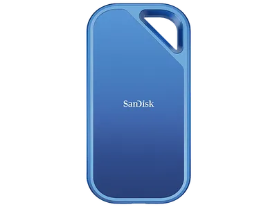 SANDISK Creator Pro Mobile SSD , 4 TB SSD, extern, Blau