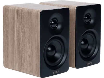 EDIFIER M60 Desktop-Lautsprecher (Desktop-Lautsprecher, Classic Oak