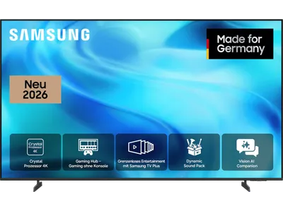SAMSUNG GU55U8079H Crystal UHD U8079H 4K Samsung Vision AI Smart TV (55 Zoll / 138 cm, 4K, SMART TV)