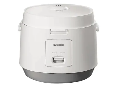 CUCKOO CR-1095 / 10 Cups Reis- und Multikocher (700 Watt, Weiß/Grau)