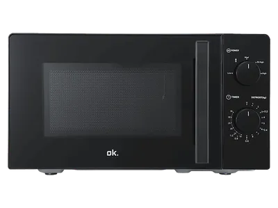 OK. OMW 2027-1 B, Mikrowelle Solo 20 l (700 Watt)