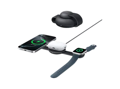 ANKER Nano 3-in-1 Kabelloses Ladegerät Apple, Schwarz