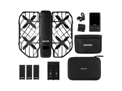 HOVERAIR X1 PRO Ultimate Cycling Kit Drohne, Schwarz