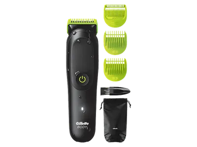 GILLETTE Labs Body + Intimate Trimmer i5, Multigroomer, Schwarz