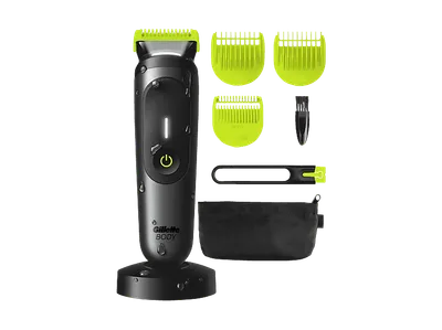 GILLETTE Labs Body + Intimate Trimmer i7, Multigroomer, Schwarz